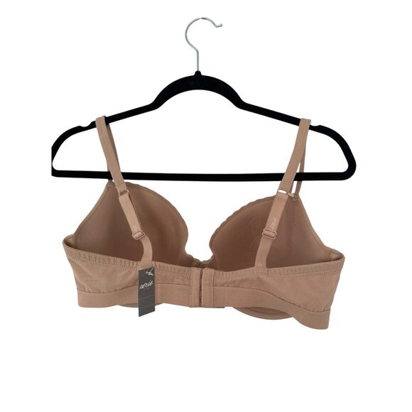 Aerie Demi Underwire Bra 38DD Nude Demi Adjustable Strap Lightly Padded SMOOTHEZ - Picture 8 of 9